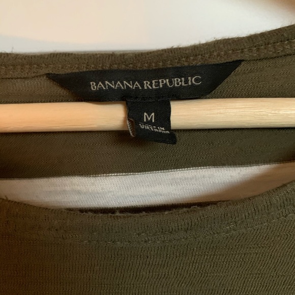 Banana Republic Striped Long Sleeve Tee - Picture 3 of 4